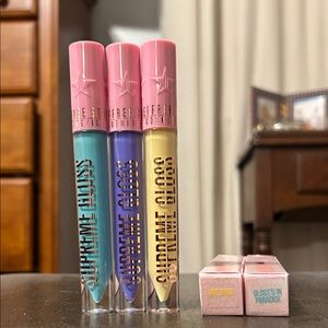 Jeffree Star Supreme Gloss Trio - Gloss’d In Paradise, No Apologies, Urethra
